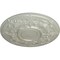 Ekena Millwork Oslo Ceiling Medallion (Fits Canopies up to 10 1/2"), Hand-Painted Flash Copper, 28 1/8"OD x 1 3/4"P CM28OSFCS - alternate 2